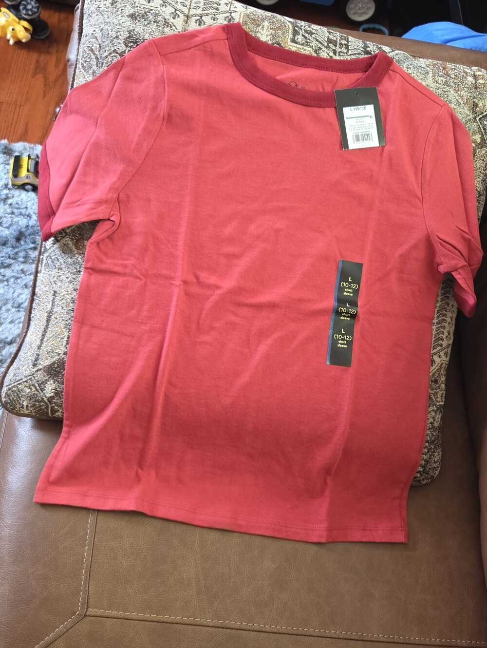 art class Red Crew Neck Tee Size L (10-12)
